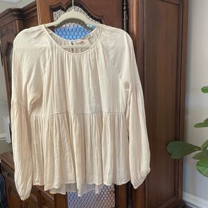 Ladies ivory blouse